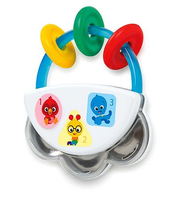 Baby Einstein Tiny Tambourine Musical Toy & Rattle