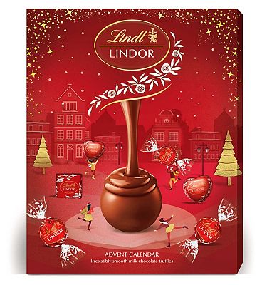 Lindt Lindor Milk Chocolate Advent Calendar 300g