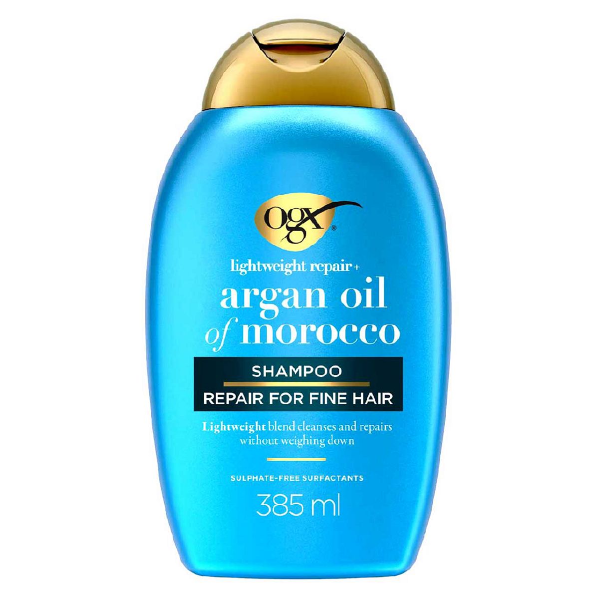 OGX Weightless Hydration Argan Oil Lightweight Shampoo For Fine Hair 385ml