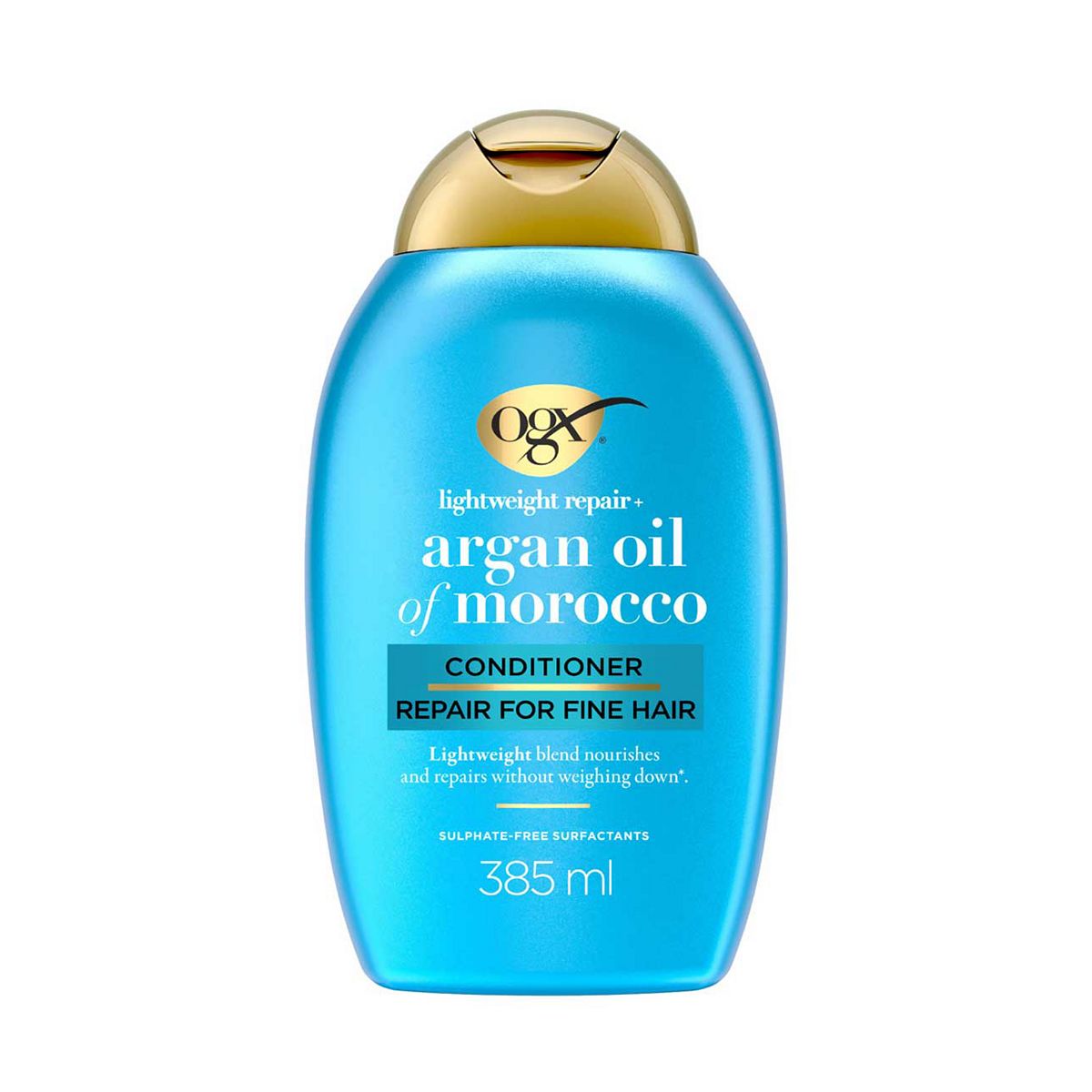 OGX Weightless Hydration Argan Oil Lightweight Conditioner For Fine Hair 385ml