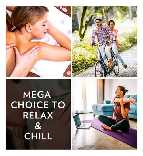 Activity Superstore Mega Choice to Relax and Chill Gift Experience