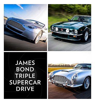 Activity Superstore James Bond Triple Drive Gift Experience