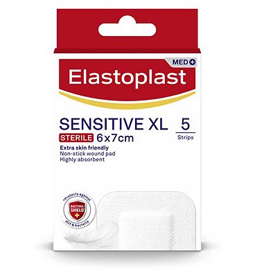 Click to view product details and reviews for Elastoplast Sensitive Sterile Dressing Xl 5s.