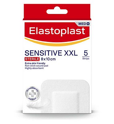 Click to view product details and reviews for Elastoplast Sensitive Sterile Dressing Xxl 5s.