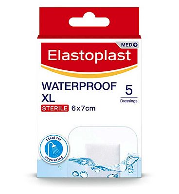 Click to view product details and reviews for Elastoplast Waterproof Sterile Dressing Xl 5s.