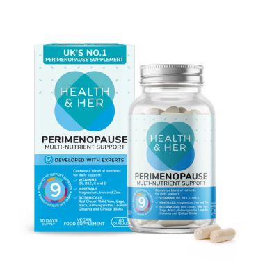 Health Her Perimenopause Multi Nutrient Support Supplement 60s Boots