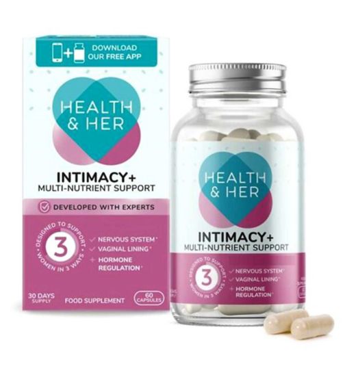 Health & Her Intimacy+ Multi Nutrient Support - 60 Capsules