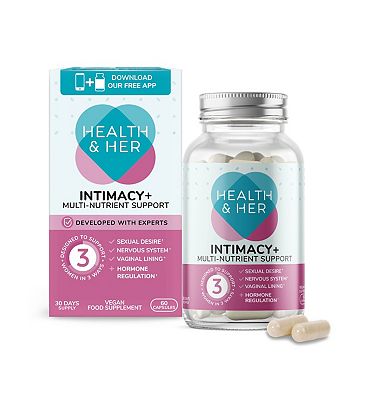 Health & Her Intimacy+ Multi Nutrient Support - 60 Capsules
