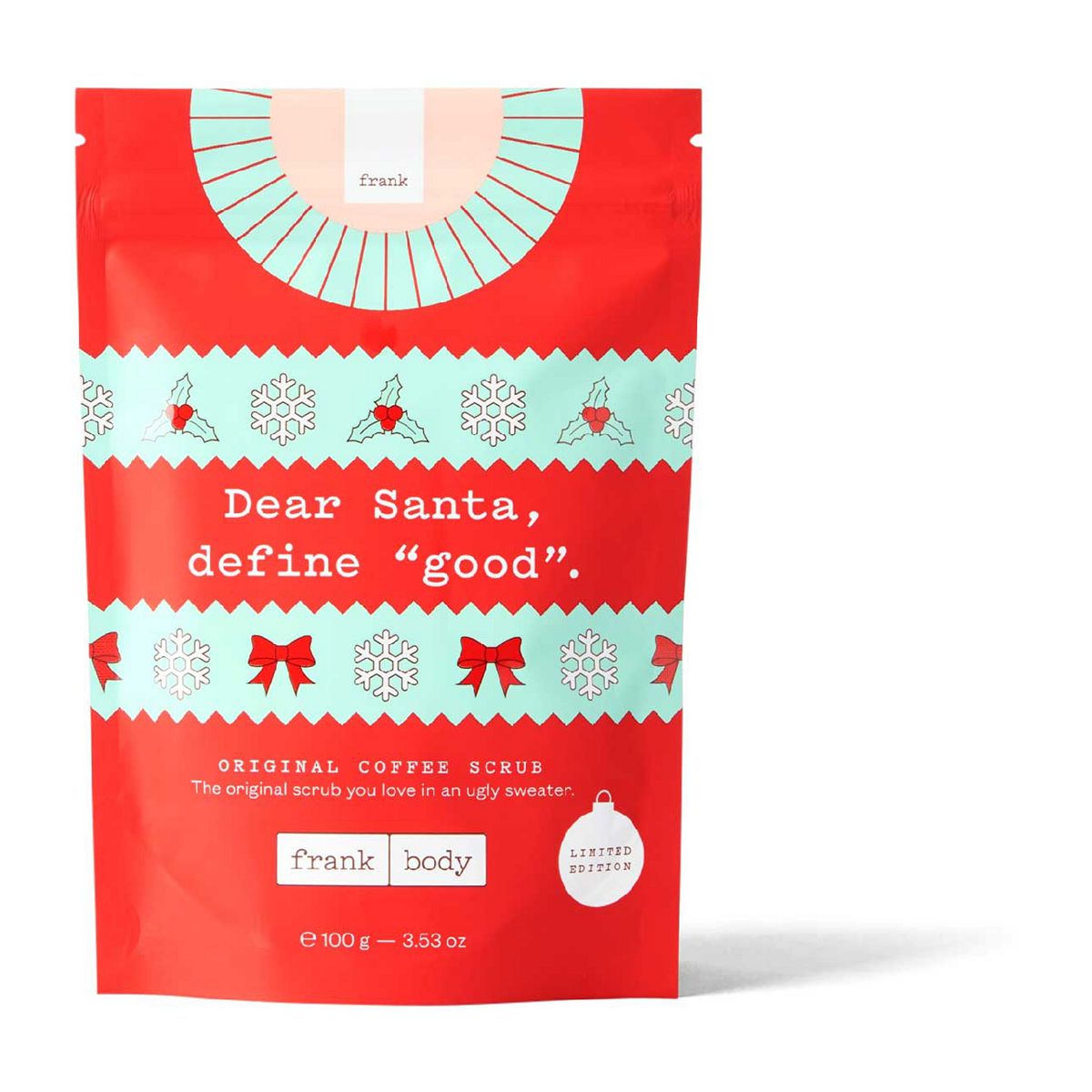 Frank Body Ugly Sweater Original Coffee Scrub 100g