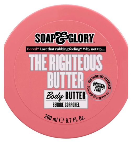 Soap & Glory Original Pink THE RIGHTEOUS BUTTER™ Body Butter 200ml