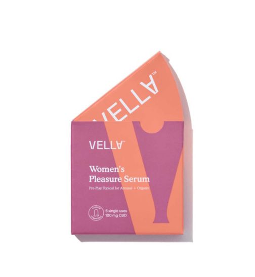 Vella Women's Pleasure Serum Single Use Sachets 5 x 1.5ml (20mg CBD)