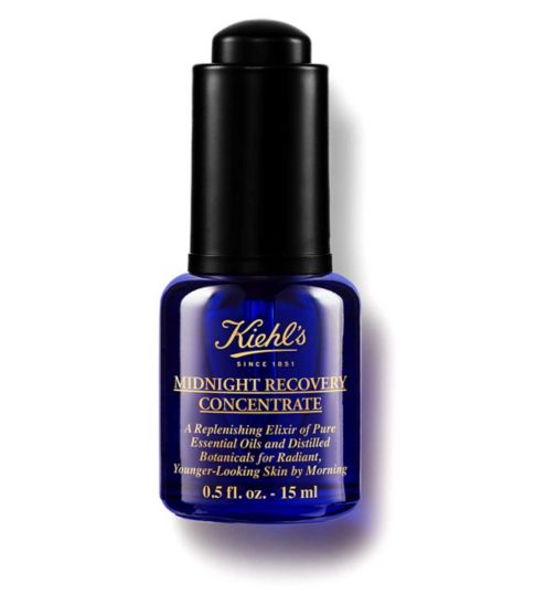 Kiehl's Midnight Recovery Concentrate Serum 15ml Travel Size