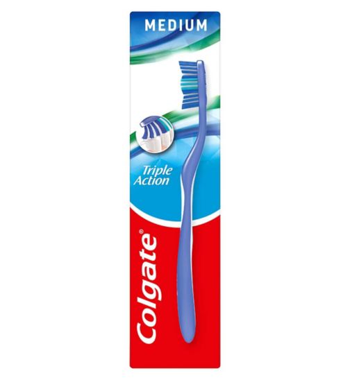 Colgate Triple Action Medium Toothbrush Single