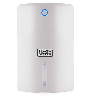 Black Decker Portable Mini Dehumidifier with Low Noise Operation