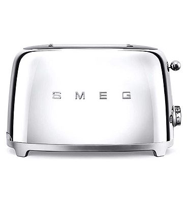 Smeg 2 Slice Toaster Chrome