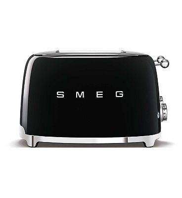 Smeg 4 Slice Toaster Black