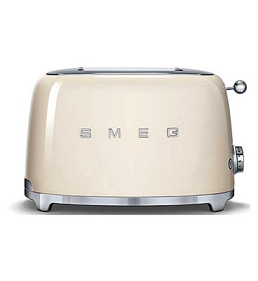 Smeg 2 Slice Toaster Cream