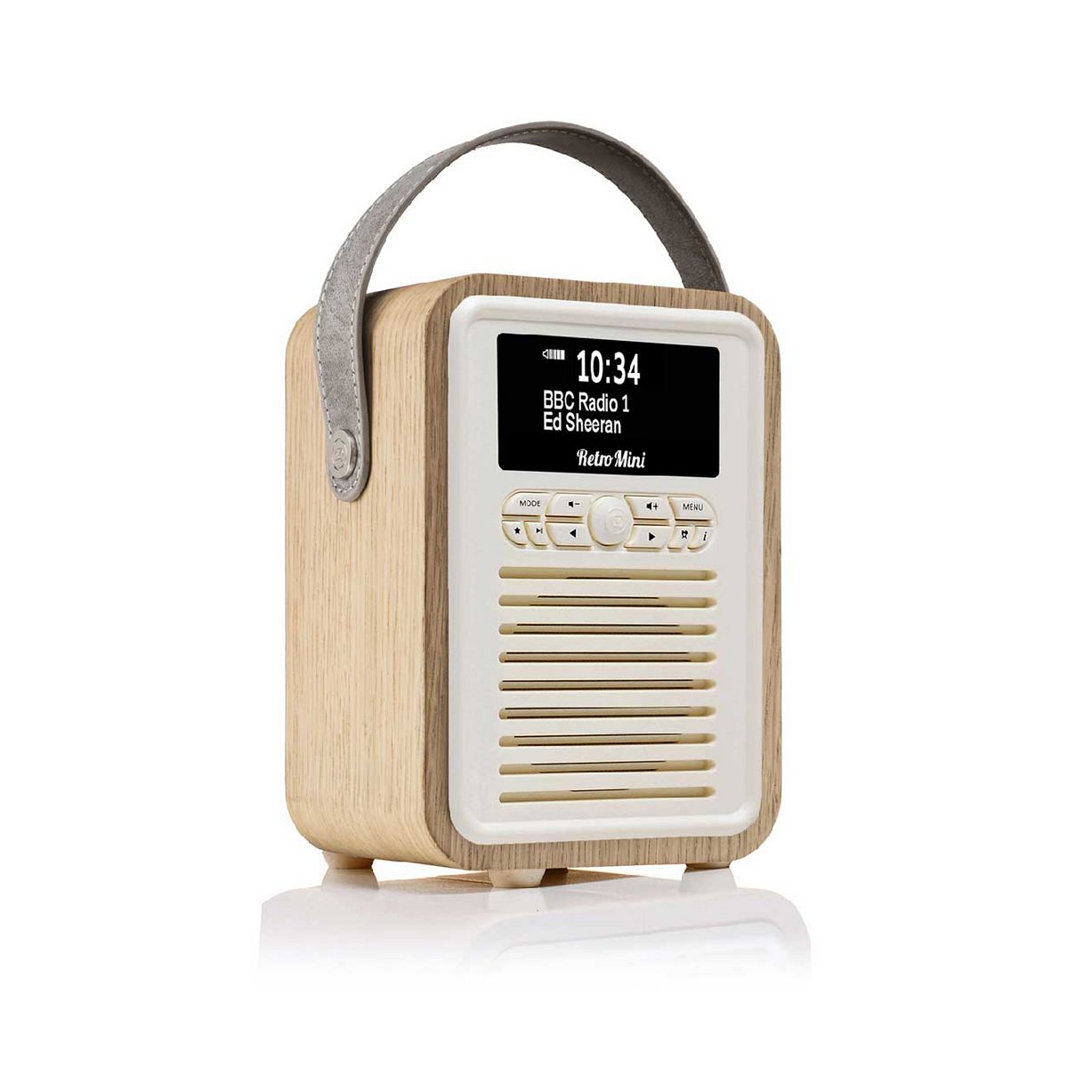 VQ Retro Mini Dab Radio Oak