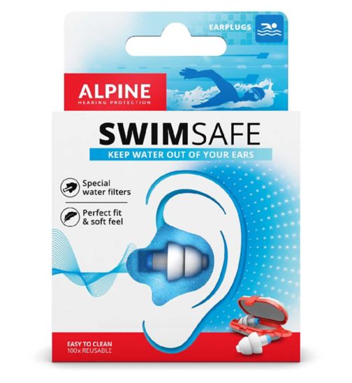 Alpine Swimsafe Filtered Earplugs 1 Pair