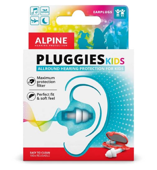 Alpine Pluggies Kids Filtered Earplugs 1 Pair