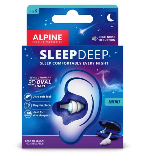 Alpine Sleepdeep Mini Sleeping Earplugs 1 Pair