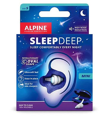 Alpine Sleepdeep Mini Sleeping Earplugs 1 Pair