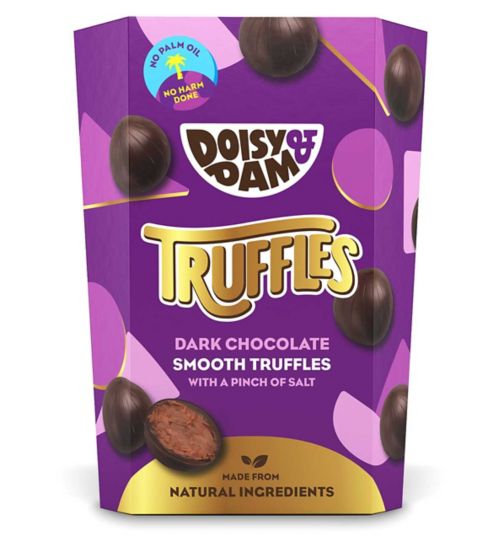Doisy & Dam Dark Chocolate Smooth Truffles 144g