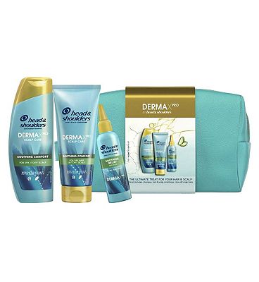 Head & Shoulders DERMAXPRO Scalp Treatment Shampoo, Conditioner & Balm Gift Set For Women