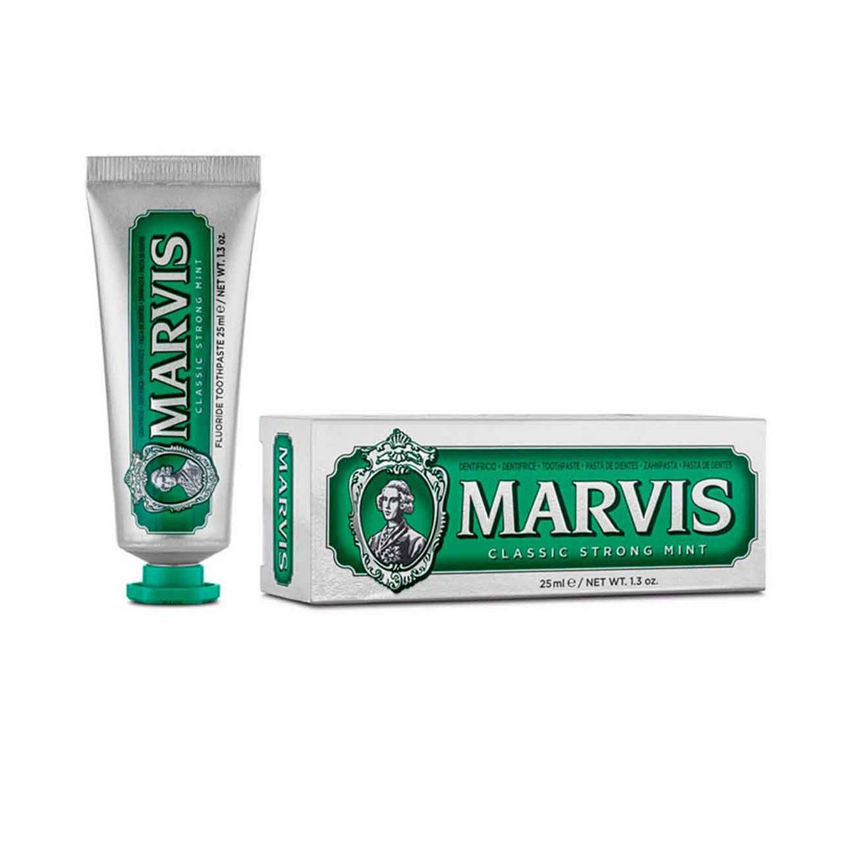 Marvis Travel Toothpaste Strong Mint 25Ml