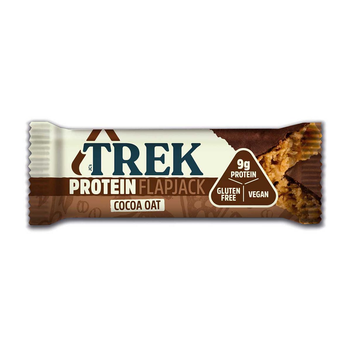 Trek Cocoa Oat Protein Flapjack 50G