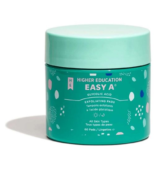 Higher Education Skincare Easy A Glycolic Acid Pads 60s