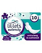 Lil-Lets Maxi Maternity Pads with Wings - 10 pack