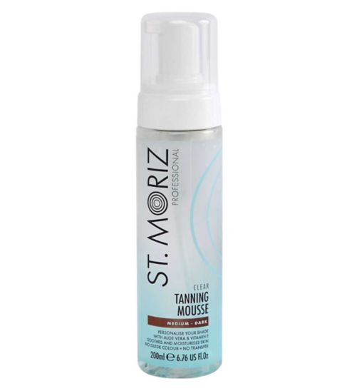 St Moriz Professional Clear Tanning Mousse 200ml