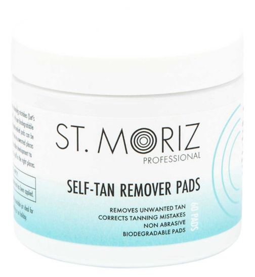 St Moriz Professional Self-Tan Remover Pads 60