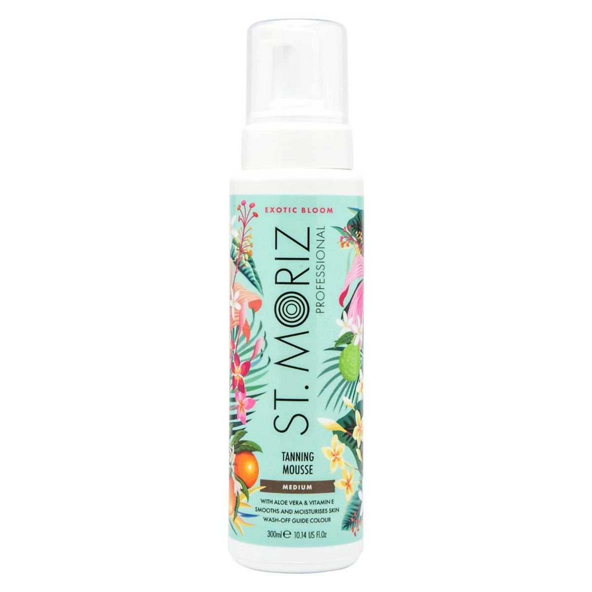 St Moriz Professional Exotic Bloom Tanning Mousse - Medium 300ml