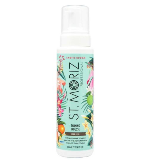 St Moriz Professional Exotic Bloom Tanning Mousse - Medium 300ml