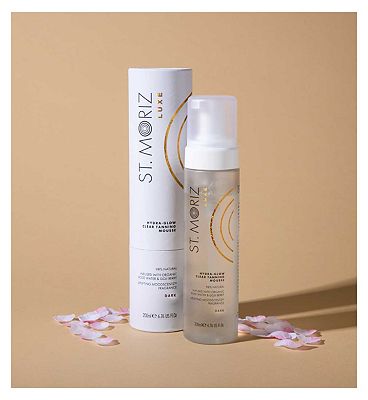 St Moriz Luxe Hydra-Glow Clear Tanning Mousse - Dark 200ml