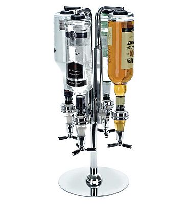 Four Bottle Bar Optic Drinks Dispenser