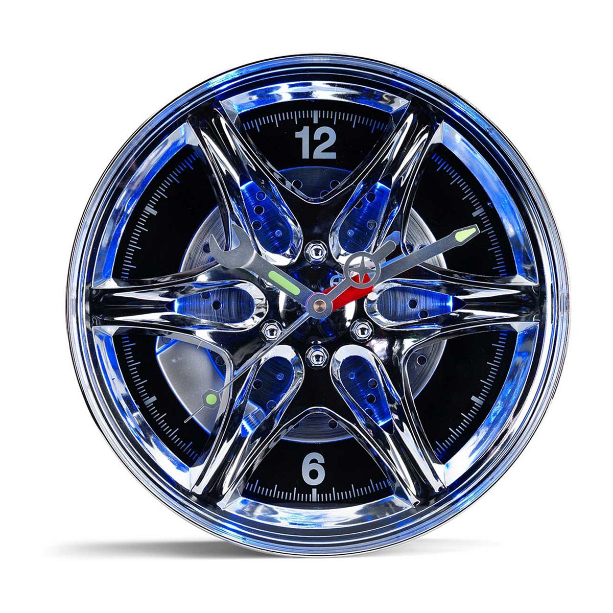 Red5 Led Wheel Rim Clock
