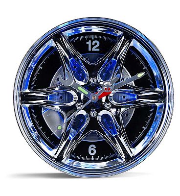 LED Wheel Rim Clock