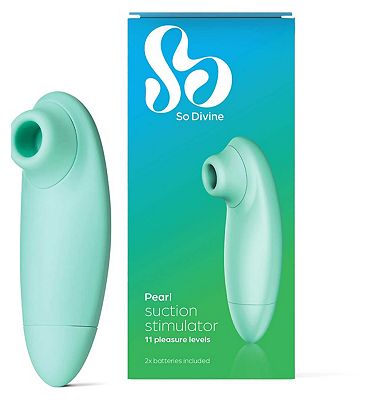 So Divine Pearl Suction Stimulator Aqua