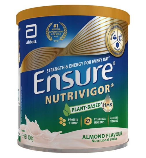 Ensure Nutrivigor Plant-Based Protein Almond Flavour 400g