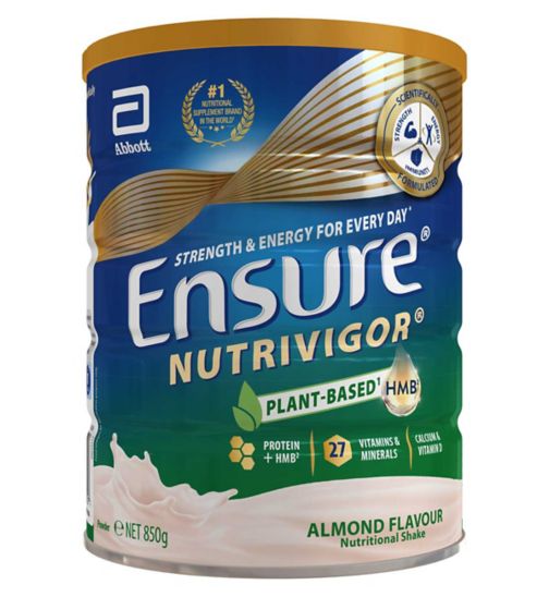 Ensure Nutrivigor Plant Protein Almond 850g