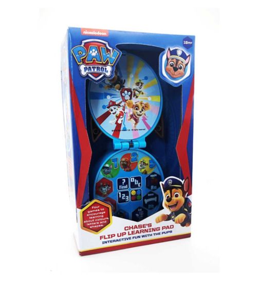 Paw Patrol Chase's Flip up Learning Pad
