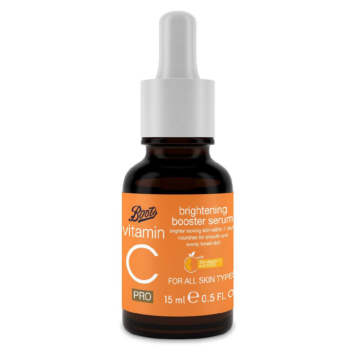 Boots Vitamin C Pro Brightening Booster Serum 15Ml