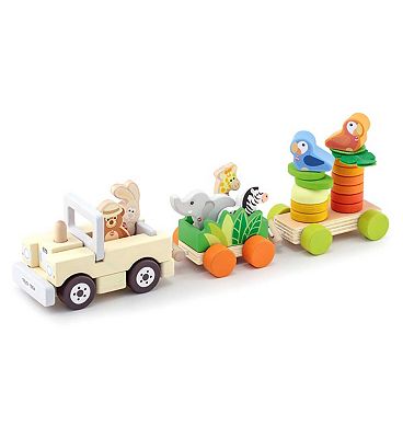 Image of Sevi Wooden Safari Train