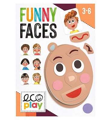 Image of Headu Ecoplay Funny Faces Bingo Game