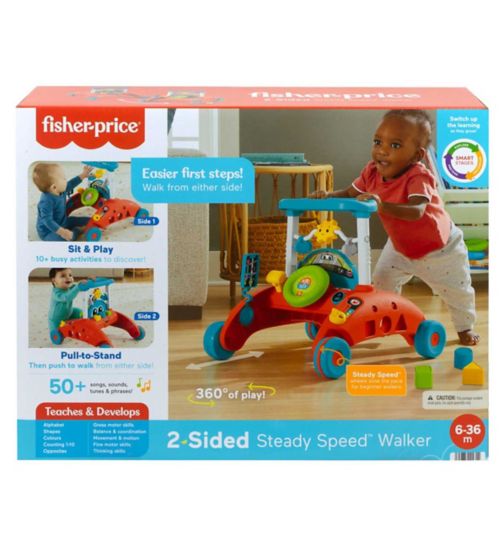 Fisher Price 2-Sided Steady Speed Walker