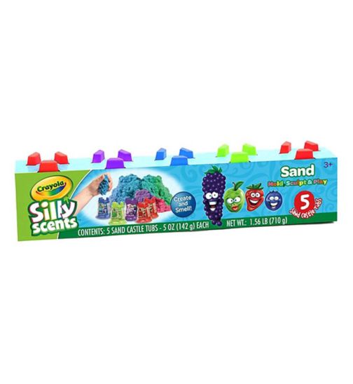 Crayola Silly Scents Sand 5s and Sand Castle