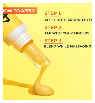 Garnier Brightening Vitamin C Eye Cream, 4% Vitamin C, Niacinamide, Banana Powder, Caffeine, 15ml (4)